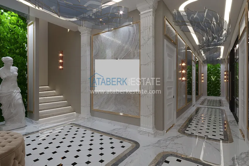 Элитная недвижимость в районе Оба от инвестора: строящийся жилой комплекс с высоким потенциалом 40 