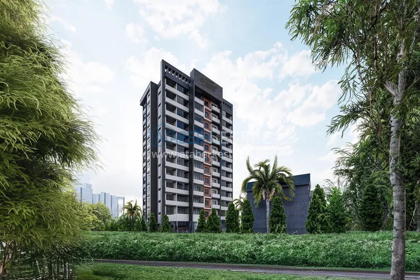 Инвестиционная недвижимость на этапе строительства в Мерсине, район Мезитли 1 