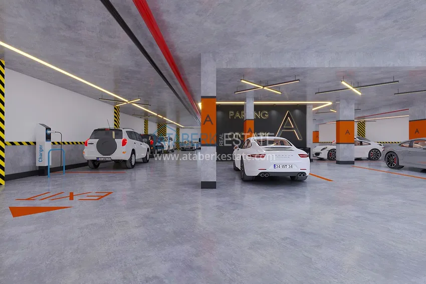 Элитная недвижимость в районе Оба от инвестора: строящийся жилой комплекс с высоким потенциалом 87 