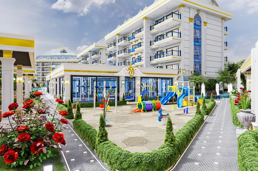 Элитная недвижимость в районе Оба от инвестора: строящийся жилой комплекс с высоким потенциалом 20 