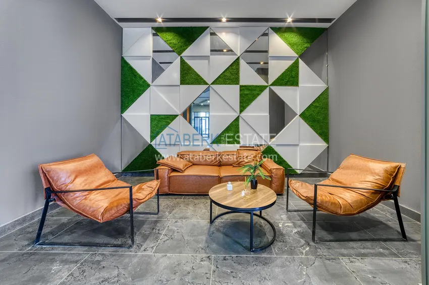 Двухкомнатная квартира в центре Махмутлара – полностью готова к проживанию 23 