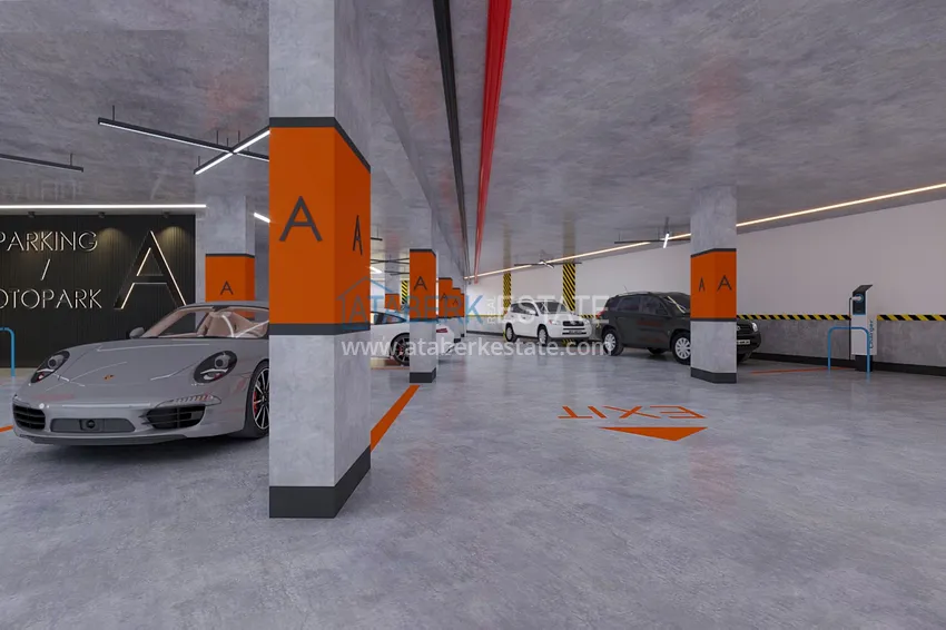 Элитная недвижимость в районе Оба от инвестора: строящийся жилой комплекс с высоким потенциалом 88 