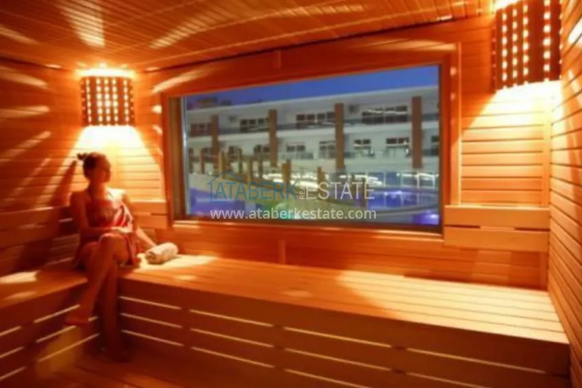 Огромная квартира 1+1 площадью 110 м2 в центре района Махмутлар 22 