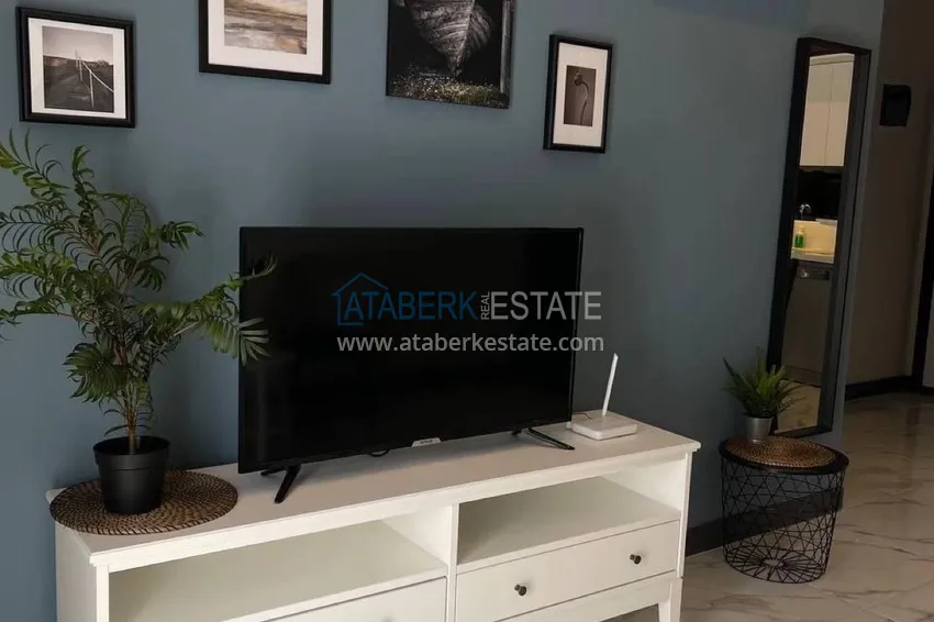 Приобрести Двухкомнатная квартира под ключ в Алании, район Махмутлар 3 