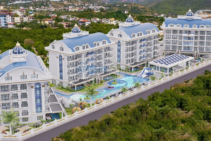 Элитная недвижимость в районе Оба от инвестора: строящийся жилой комплекс с высоким потенциалом 2 