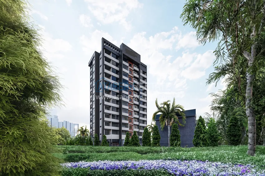 Инвестиционная недвижимость на этапе строительства в Мерсине, район Мезитли 2 