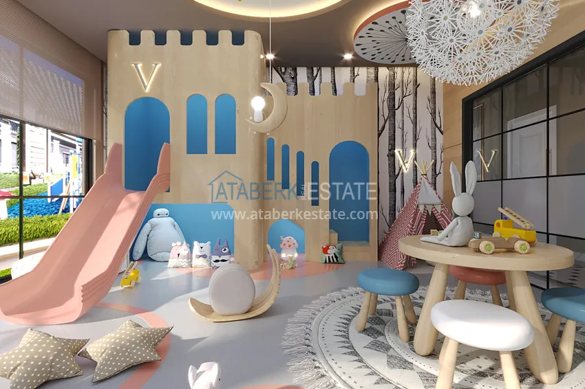 Элитная недвижимость в районе Оба от инвестора: строящийся жилой комплекс с высоким потенциалом 42 