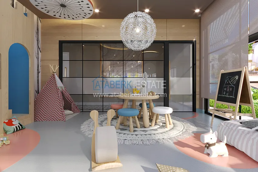 Элитная недвижимость в районе Оба от инвестора: строящийся жилой комплекс с высоким потенциалом 43 