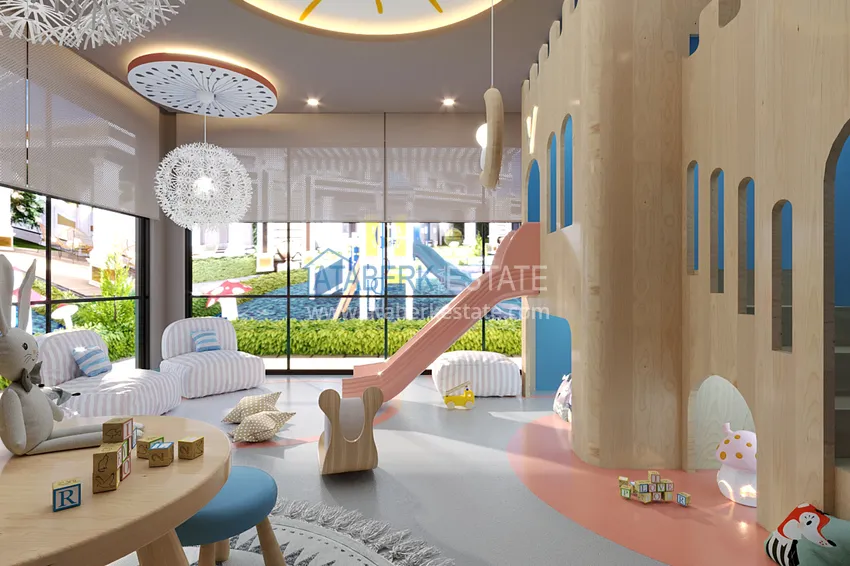 Элитная недвижимость в районе Оба от инвестора: строящийся жилой комплекс с высоким потенциалом 44 