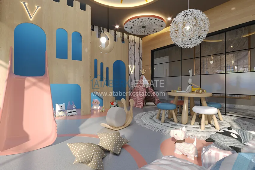 Элитная недвижимость в районе Оба от инвестора: строящийся жилой комплекс с высоким потенциалом 45 