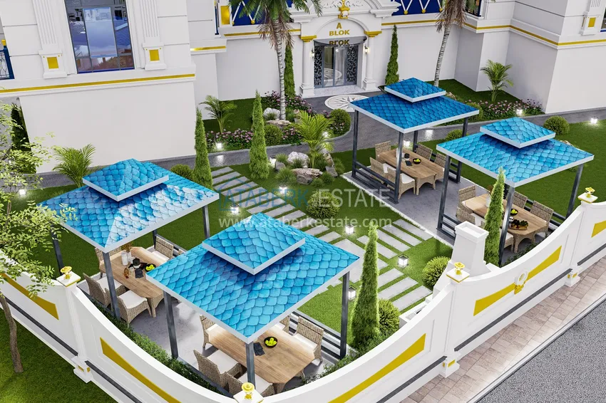 Элитная недвижимость в районе Оба от инвестора: строящийся жилой комплекс с высоким потенциалом 31 