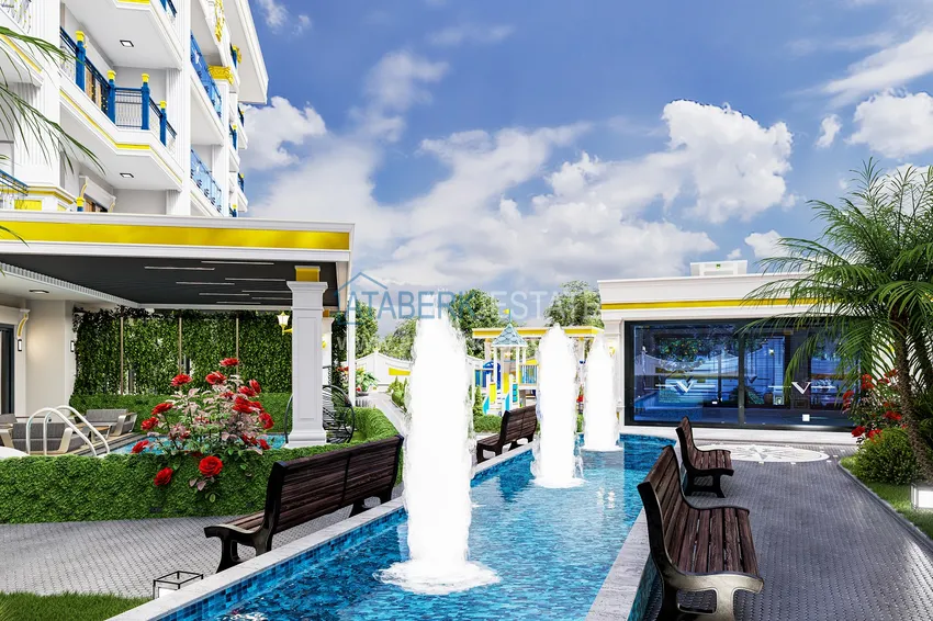 Элитная недвижимость в районе Оба от инвестора: строящийся жилой комплекс с высоким потенциалом 33 