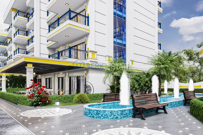 Элитная недвижимость в районе Оба от инвестора: строящийся жилой комплекс с высоким потенциалом 34 