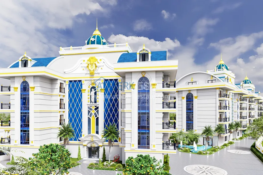 Элитная недвижимость в районе Оба от инвестора: строящийся жилой комплекс с высоким потенциалом 35 