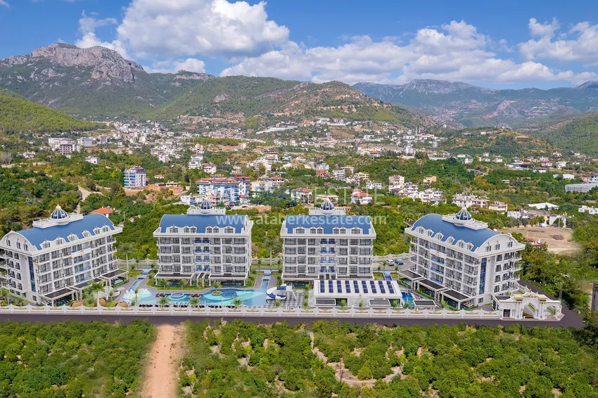 Элитная недвижимость в районе Оба от инвестора: строящийся жилой комплекс с высоким потенциалом 3 