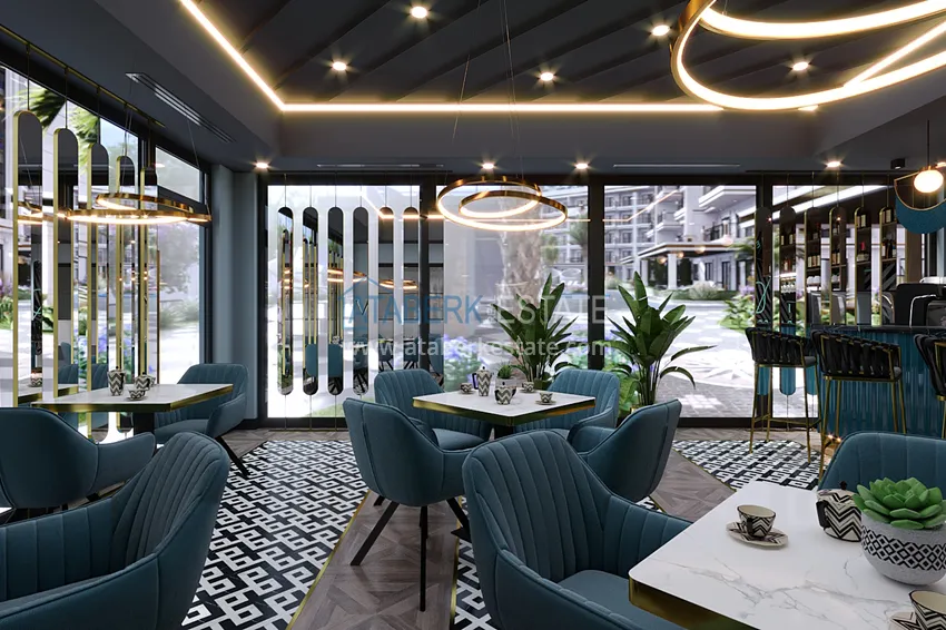 Элитная недвижимость в районе Оба от инвестора: строящийся жилой комплекс с высоким потенциалом 46 