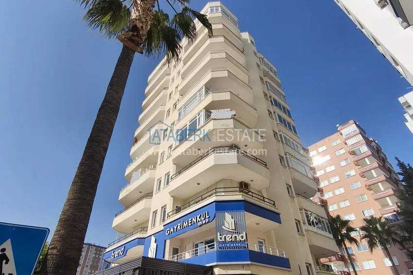 Линейная квартира 3+1 после капитального ремонта на первой линии – Мерсин, район Енишехир 4 