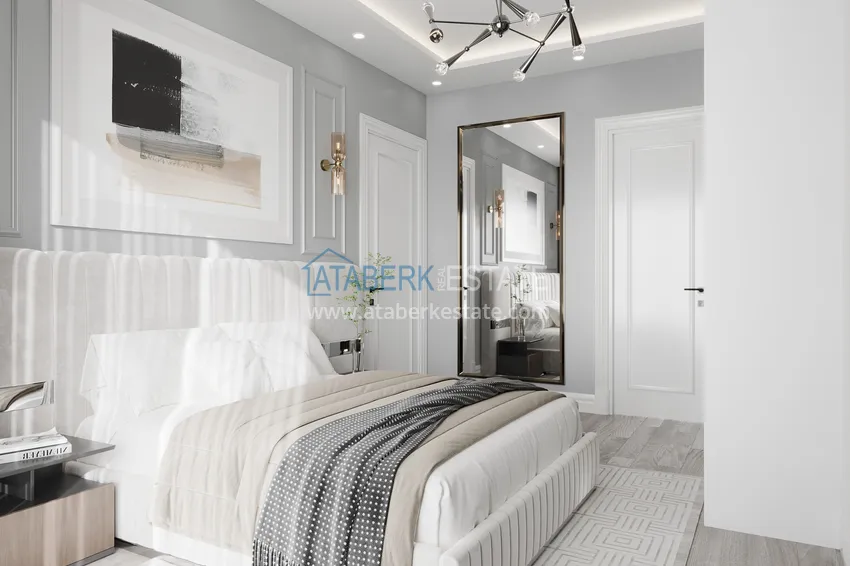 Приобрести Инвестиционная недвижимость на этапе строительства в Мерсине, район Мезитли 4 