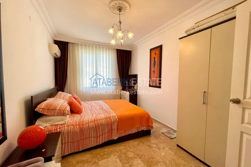 Приобрести Линейная четырехкомнатная квартира с мебелью и видом на море - Махмутлар 5 