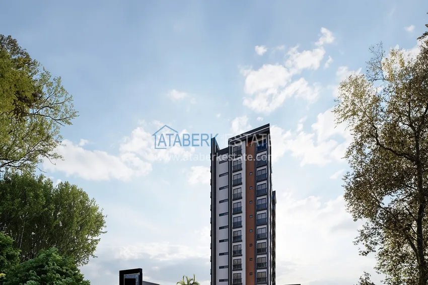 Инвестиционная недвижимость на этапе строительства в Мерсине, район Мезитли 5 