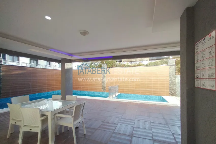 Сдается в долгосрочную аренду уютная квартира с мебелью в районе Махмутлар D2 6