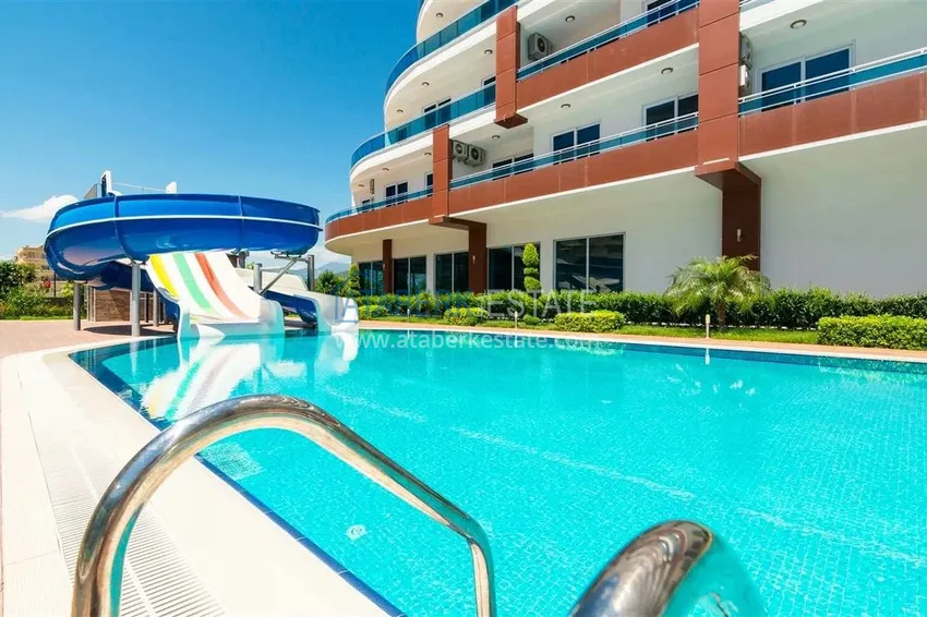 Двухуровневая квартира с мебелью в Алании, Махмутлар в комплексе люкс- класса 6