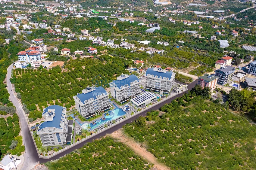 Элитная недвижимость в районе Оба от инвестора: строящийся жилой комплекс с высоким потенциалом 7 