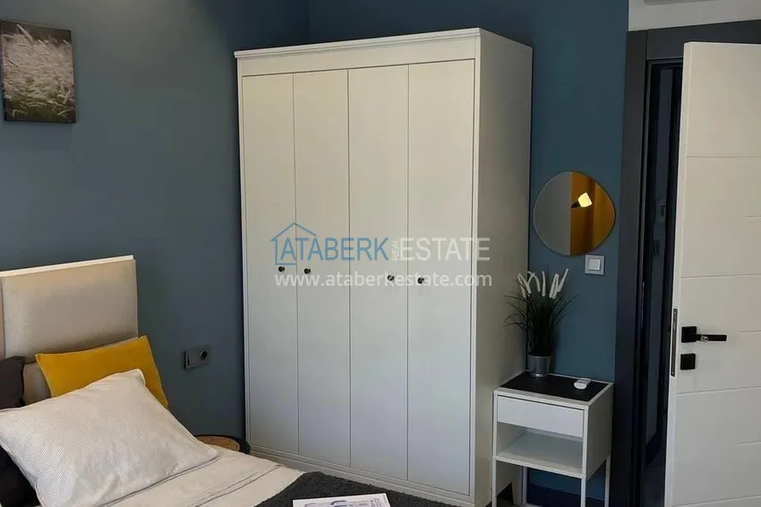 Приобрести Двухкомнатная квартира под ключ в Алании, район Махмутлар 9 