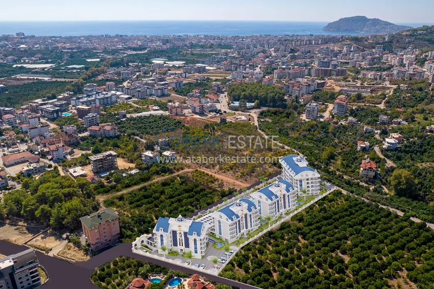 Элитная недвижимость в районе Оба от инвестора: строящийся жилой комплекс с высоким потенциалом 8 