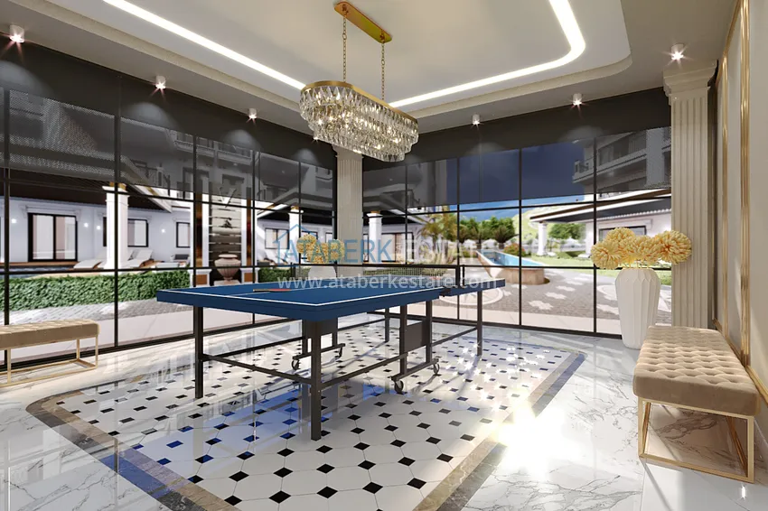 Элитная недвижимость в районе Оба от инвестора: строящийся жилой комплекс с высоким потенциалом 60 