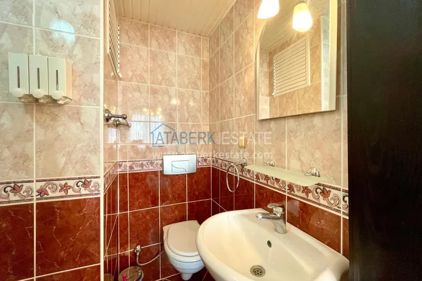 Приобрести Линейная четырехкомнатная квартира с мебелью и видом на море - Махмутлар 9 