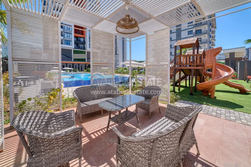 Двухкомнатная квартира в центре Махмутлара – полностью готова к проживанию 9 