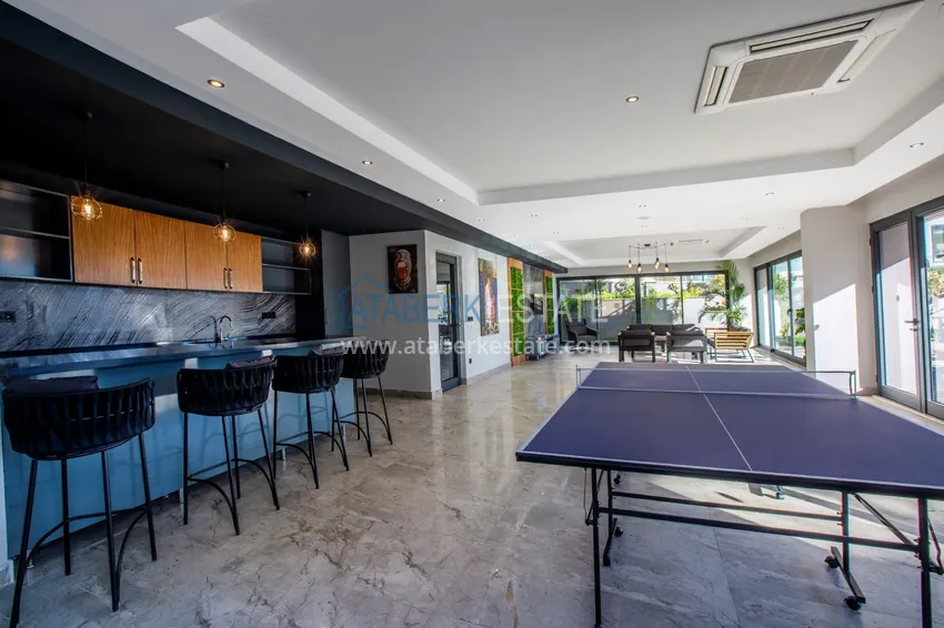 Квартира 1+1 меблированная в комплексе класса люкс – центр Алании 9