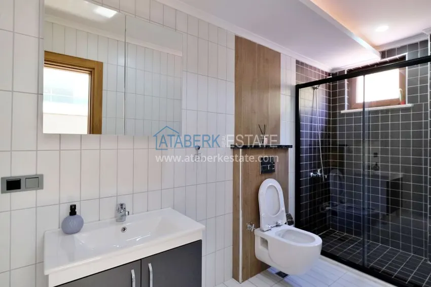 Приобрести Четырехэтажная вилла класса-люкс «под ключ» в Алании – горный район Бекташ 10 