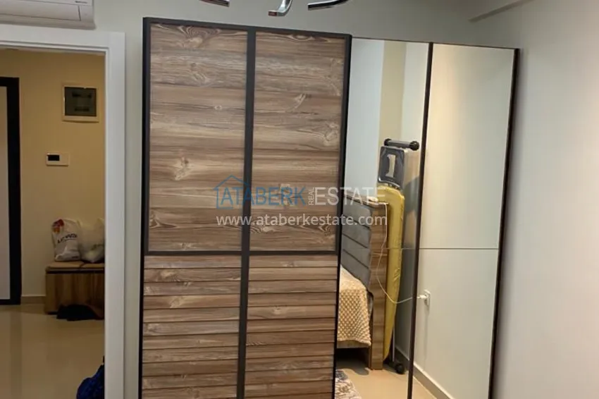 Приобрести Двухкомнатная квартира с мебелью в резиденции с отельной инфраструктурой – Алания, район Авсаллар 11 