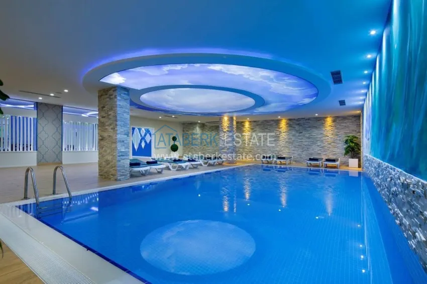 Уютная квартира с одной спальней, мебелью в центре Алании 13