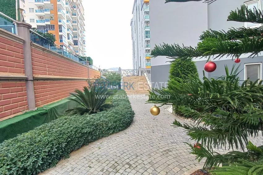 Срочная продажа! Квартира 1+1 с мебелью в современном комплексе, район Махмутлар – Алания  15 