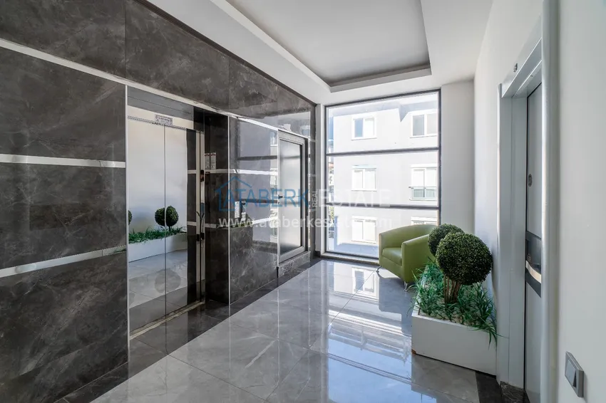 Двухкомнатная квартира под ключ в центре Алании - район площади Хаджет 20 