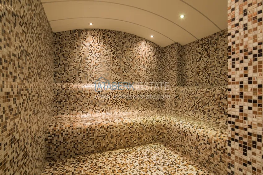 Уютная квартира с одной спальней, мебелью в центре Алании 20