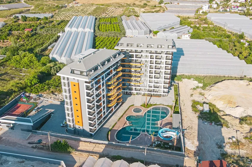 Квартира 2+1 с мебелью в комфортабельном комплексе – Алания, район Авсаллар 3 