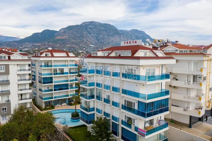 Пентхаус-дуплекс в районе Кестель, с мебелью – первая береговая линия 2