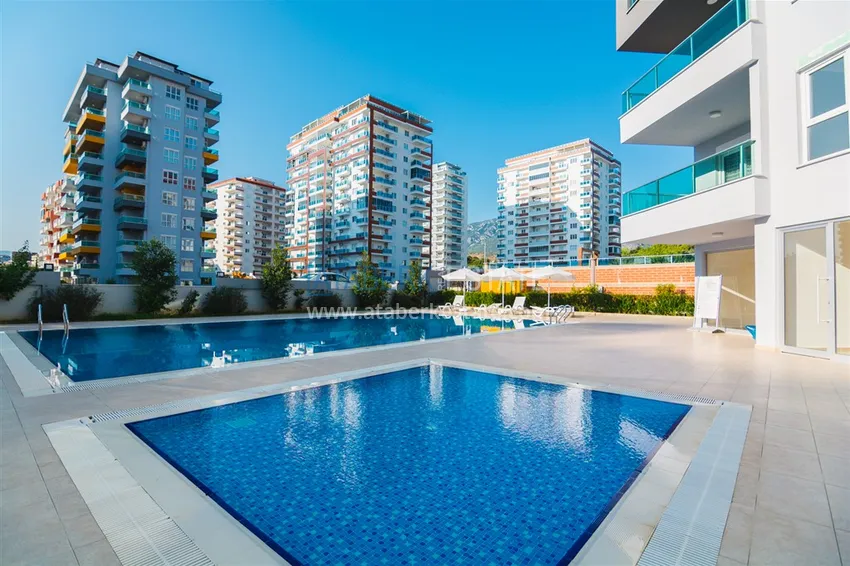 Срочная продажа! Квартира 1+1 с мебелью в современном комплексе, район Махмутлар – Алания  4 