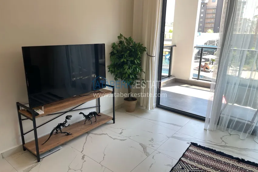 Приобрести Квартира 2+1 с мебелью в комфортабельном комплексе – Алания, район Авсаллар 4 