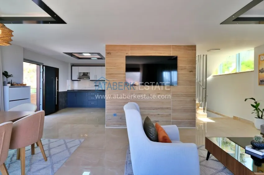 Приобрести Четырехэтажная вилла класса-люкс «под ключ» в Алании – горный район Бекташ 5 