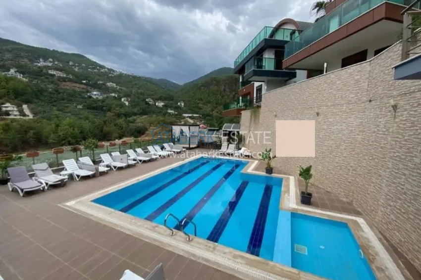 Четырехэтажная вилла класса-люкс «под ключ» в Алании – горный район Бекташ 7 