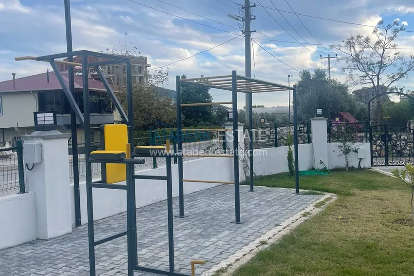 Квартира 1+1 меблированная в новом современном комплексе в городе Газипаша 14 