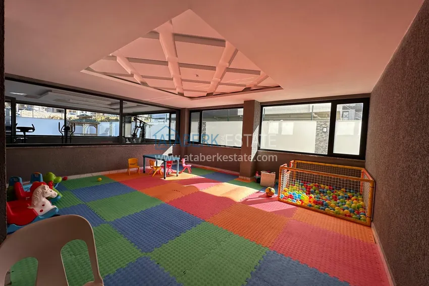 Двухкомнатная квартира с мебелью в Алании, район Махмутлар 10