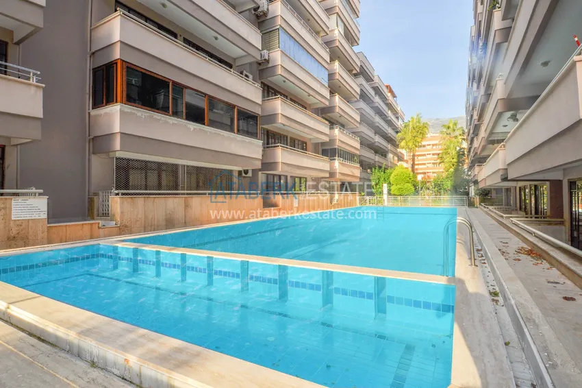 Двухкомнатная квартира с мебелью у моря в районе Махмутлар Алания 10 