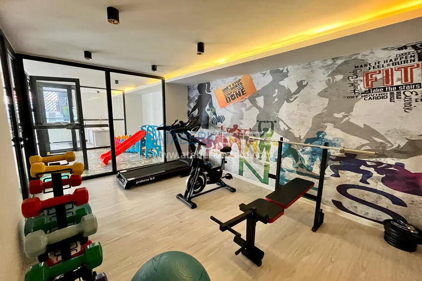 Стильная двухкомнатная квартира с мебелью в центре Алании – первичный рынок 10 