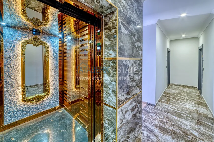 Квартира двухкомнатная с чистовой отделкой в Алании район Оба 12